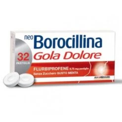 NEOBOROCILLINA GOLADOLORE 32PASTIGLIE MENTA SENZA ZUCCHERO