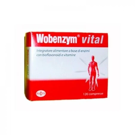 Nestle' It. Wobenzym Vital 120 Compresse 55,2 G 3 Nestle' It. Wobenzym Vital 120 Compresse 55,2 G