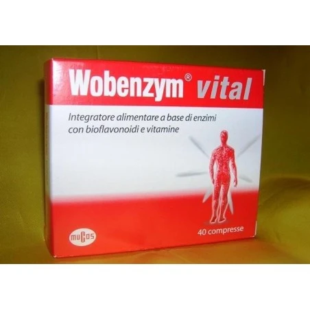 Nestle' It. Wobenzym Vital 40 Compresse 3 Nestle' It. Wobenzym Vital 40 Compresse
