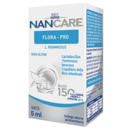Nestle' Italiana Nancare Flora Pro Gocce 5 Ml 3 Nestle' Italiana Nancare Flora Pro Gocce 5 Ml