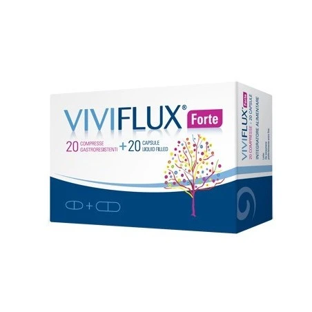 Neuraxpharm Italy Viviflux Forte 20 Compresse Gastroresistenti + 20 Capsule Liquid Filler 3 Neuraxpharm Italy Viviflux Forte 20 Compresse Gastroresistenti + 20 Capsule Liquid Filler