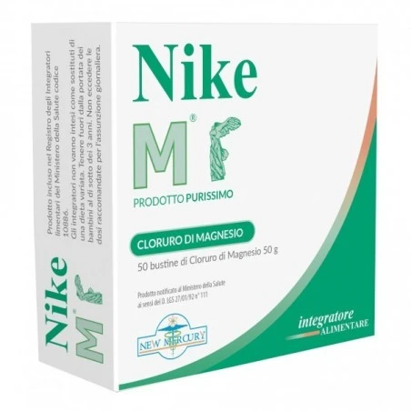New Mercury Nike M Cloruro Magnesio 50 Bustine 50 G 3 New Mercury Nike M Cloruro Magnesio 50 Bustine 50 G