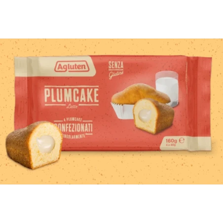 Nove Alpi Agluten Plumcake Latte 4 X 40 G 3 Nove Alpi Agluten Plumcake Latte 4 X 40 G