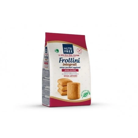 Nt Food Nutrifree Frollini Integrali Senza Zuccheri Aggiunti 250 G 3 Nt Food Nutrifree Frollini Integrali Senza Zuccheri Aggiunti 250 G