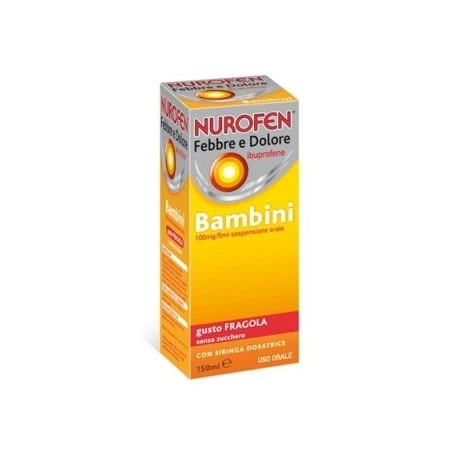 Nurofen Febbre Dolore Bambini 100mg/5mlfr 3 Nurofen Febbre Dolore Bambini 100mg/5mlfr