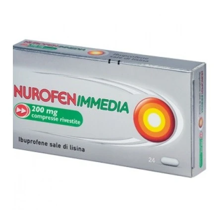 Nurofen Immedia 12 Compresse Rivestite 200mg 3 Nurofen Immedia 12 Compresse Rivestite 200mg