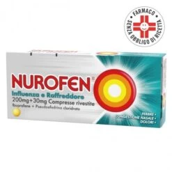 Nurofen Influenza E Raffreddore 200 Mg + 30 Mg 12 Compresse