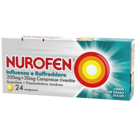 Nurofen Influenza E Raffreddore 24 Compresse 3 Nurofen Influenza E Raffreddore 24 Compresse