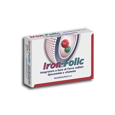 Nutragenetech Iron-folic 30 Capsule 3 Nutragenetech Iron-folic 30 Capsule