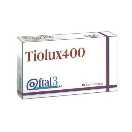 Oftal 3 Italia Tiolux 400 30 Compresse 3 Oftal 3 Italia Tiolux 400 30 Compresse
