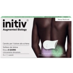 Opella Healthcare Initiv Cerotto Senza Medicinali, Resistenti All’Acqua Dolore Schiena 3 Pezzi