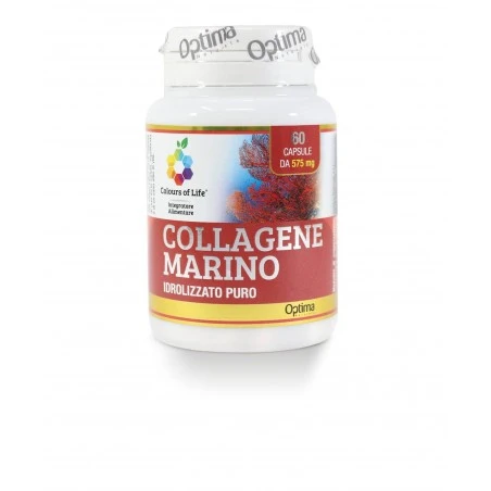 Optima Naturals Colours Of Life Collagene Marino Idrolizzato Puro 60 Capsule 575 Mg 3 Optima Naturals Colours Of Life Collagene Marino Idrolizzato Puro 60 Capsule 575 Mg