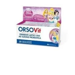 Orsovit Fermenti Lattici Disney Princess 20 Compresse