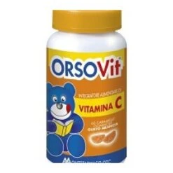 Orsovit Vitamina C 60 Caramelle Morbide Senza Glutine 120 G