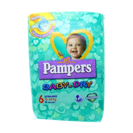 Pampers Baby-Dry Extralarge 16-30 Kg 3 Pampers Baby-Dry Extralarge 16-30 Kg