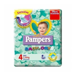 Pampers Baby Dry Maxi 7-18 Kg