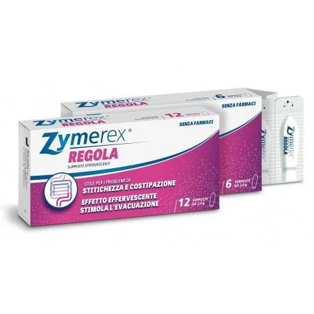 Pasquali Zymerex Regola Supposte 6 Pezzi 3 Pasquali Zymerex Regola Supposte 6 Pezzi