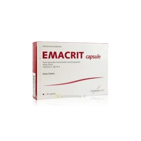 Pharma Line Emacrit 30 Capsule 12,45 G 3 Pharma Line Emacrit 30 Capsule 12,45 G
