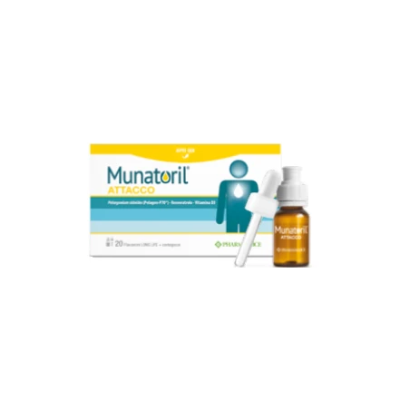 Pharmaluce Munatoril Attacco 20 Flaconcini 3 Pharmaluce Munatoril Attacco 20 Flaconcini