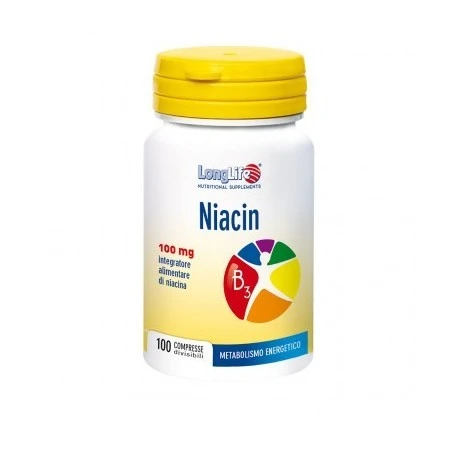 Phoenix - Longlife Longlife Niacin 100 Mg 100 Compresse 3 Phoenix - Longlife Longlife Niacin 100 Mg 100 Compresse