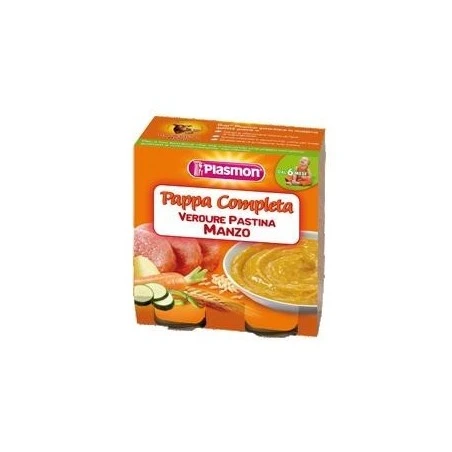 Plasmon Omogeneizzato Pappe Manzo Verdura Pastina 190 G X 2 Pezzi 3 Plasmon Omogeneizzato Pappe Manzo Verdura Pastina 190 G X 2 Pezzi