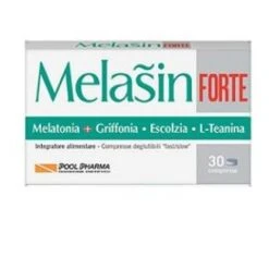 Pool Pharma Melasin Forte Integratore Per Il Sonno 30 Compresse