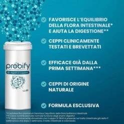 Perrigo Italia Probify Digestive Support 15 Capsule -Farmacia Point-IT probify digestivesupport15cp 2