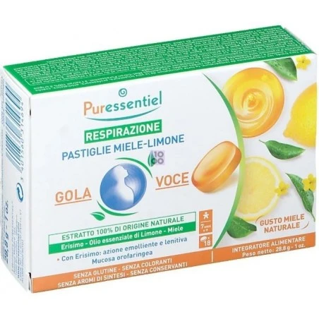 Puressentiel Italia Puressentiel Pastiglie Gola Voce Miele Limone 44 G 3 Puressentiel Italia Puressentiel Pastiglie Gola Voce Miele Limone 44 G