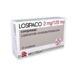 Recordati Losipaco 12 Compresse 2 Mg + 125 Mg