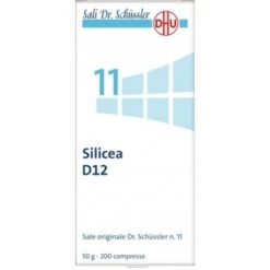 SALI DR SCHUSSLER N 11 SILICEA D12 200 COMPRESSE