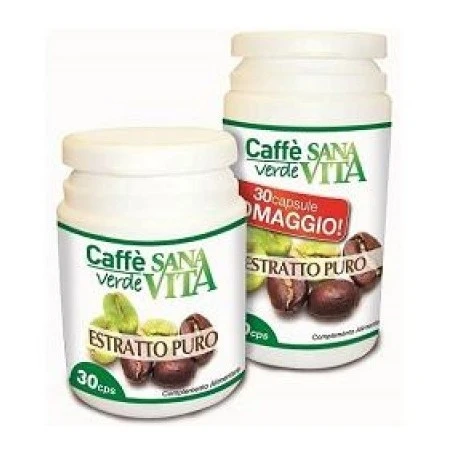 Sanavita Caffe' Verde 90 Capsule 3 Sanavita Caffe' Verde 90 Capsule
