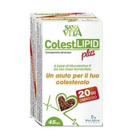 Sanavita Colestlipid Plus 45 Compresse 3 Sanavita Colestlipid Plus 45 Compresse