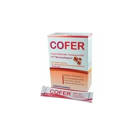 Sanitpharma Cofer 20 Stick Orosolubili Gusto Cola 3 Sanitpharma Cofer 20 Stick Orosolubili Gusto Cola