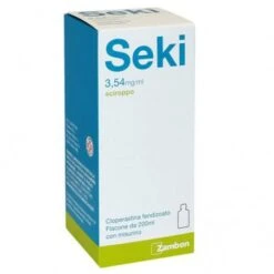 SEKI SCIROPPO FLACONE DA 200 ML 3,54MG/ML
