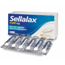 Sellalax 2500mg Supposte Glicerolo 30 Pezzi
