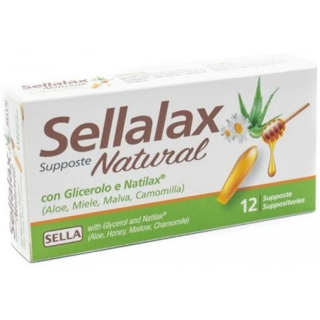 SELLALAX NATURAL 12 SUPPOSTE 3 SELLALAX NATURAL 12 SUPPOSTE