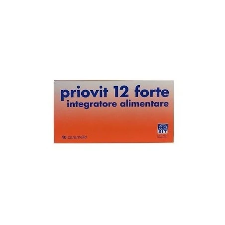 Sit Laboratorio Farmac. Priovit 12 Forte 40 Caramelle 3 Sit Laboratorio Farmac. Priovit 12 Forte 40 Caramelle