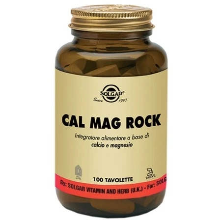 Solgar It. Multinutrient Cal Mag Rock 100 Tavolette 3 Solgar It. Multinutrient Cal Mag Rock 100 Tavolette