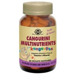 Solgar It. Multinutrient Cangurini Multinutrients Frutti Bosco 60 Compresse