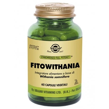 Solgar It. Multinutrient Fitowithania 60 Capsule Vegetali 3 Solgar It. Multinutrient Fitowithania 60 Capsule Vegetali
