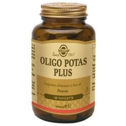 Solgar It. Multinutrient Oligo Potassio Plus 100 Tavolette
