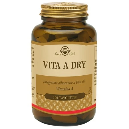 Solgar It. Multinutrient Vita A Dry 100 Tavolette 3 Solgar It. Multinutrient Vita A Dry 100 Tavolette