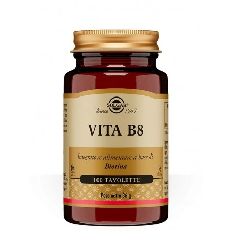 Solgar It. Multinutrient Vita B8 100 Tavolette 3 Solgar It. Multinutrient Vita B8 100 Tavolette