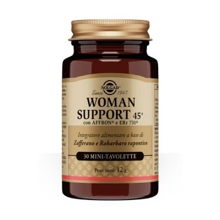 Solgar Woman Support 45+ 30 Mini Tavolette 3 Solgar Woman Support 45+ 30 Mini Tavolette