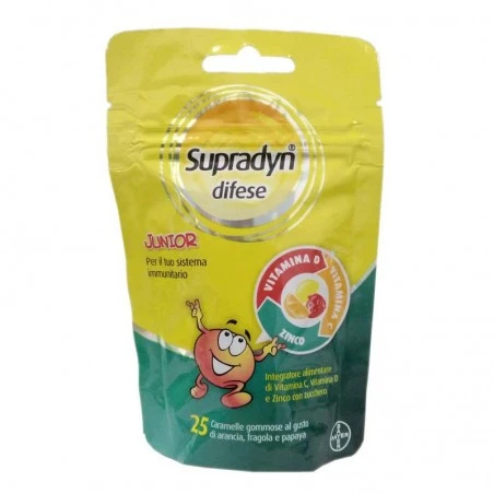 SUPRADYN DIFESE JUNIOR 25CARAMELLE GOMMOSE 3 SUPRADYN DIFESE JUNIOR 25CARAMELLE GOMMOSE