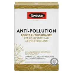 Swisse Anti Pollution 30 Compresse Antiossidante Cura Della Pelle Anti-inquinamento