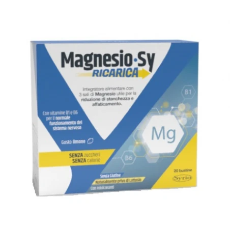 Syrio Magnesio Sy Ricarica 20 Bustine 3 Syrio Magnesio Sy Ricarica 20 Bustine