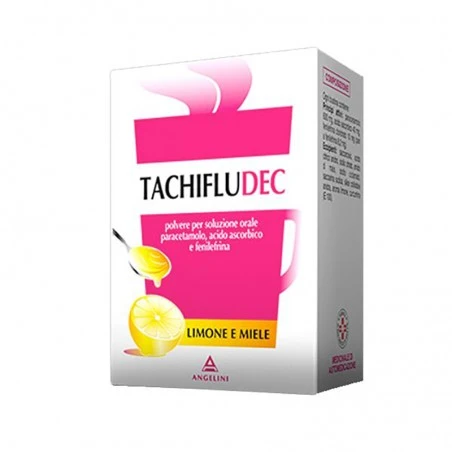 Tachifludec Limone E Miele 10 Bustine 3 Tachifludec Limone E Miele 10 Bustine