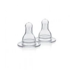 Tettarella Medium Flusso Medio In Silicone 2 Pezzi