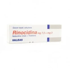 Valeas Ind. Chim. Farmac. Rinocidina Mg 7,5 + Mg 3 Gocce Nasali, Soluzione.
